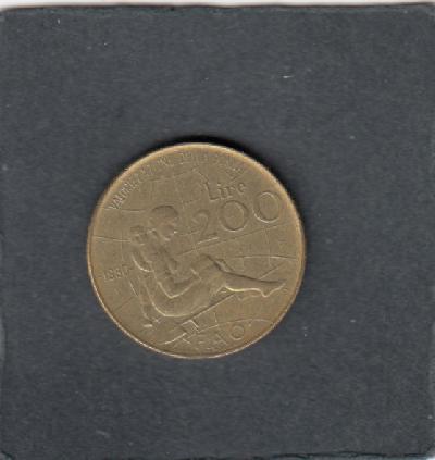 Beschrijving: 200 Lire F.A.O.